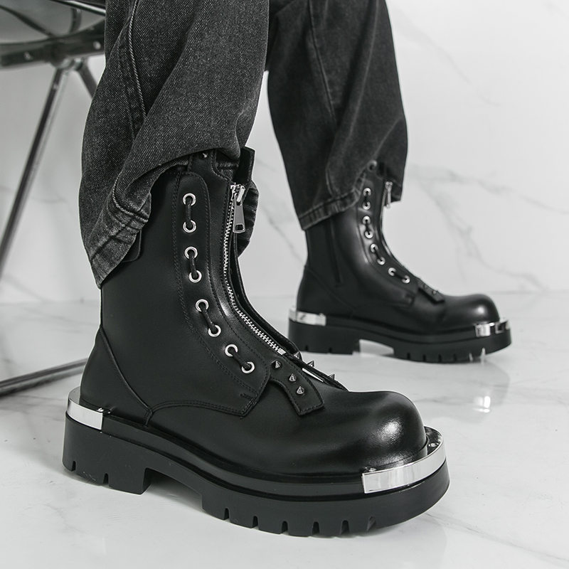 Men's thick soled boots Design - Men Formal Wear With Boots review and price